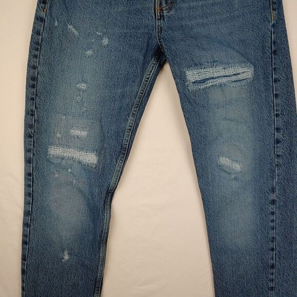 BDG Urban Outfitters Jeans Mens 30x29* (Tagged 30x32) Blue Relaxed Dad Denim - Picture 2 of 13